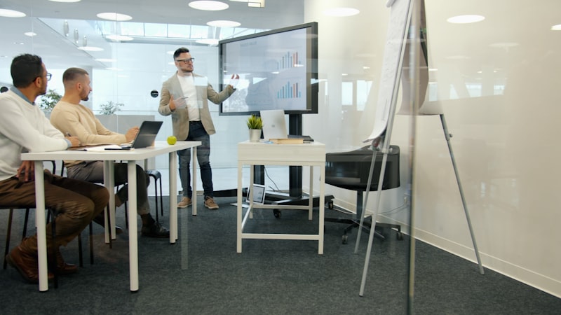 Executive boardroom discussion bridging strategic decisions with operational execution